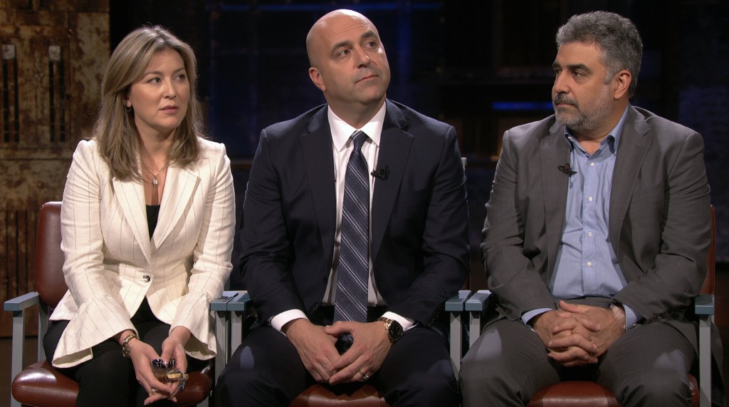 Canadian broadcast panel with presenters in a live television studio